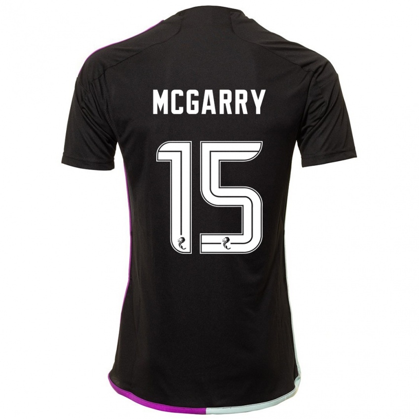 Damen James Mcgarry #15 Schwarz Auswärtstrikot Trikot 2023/24 T-Shirt Österreich