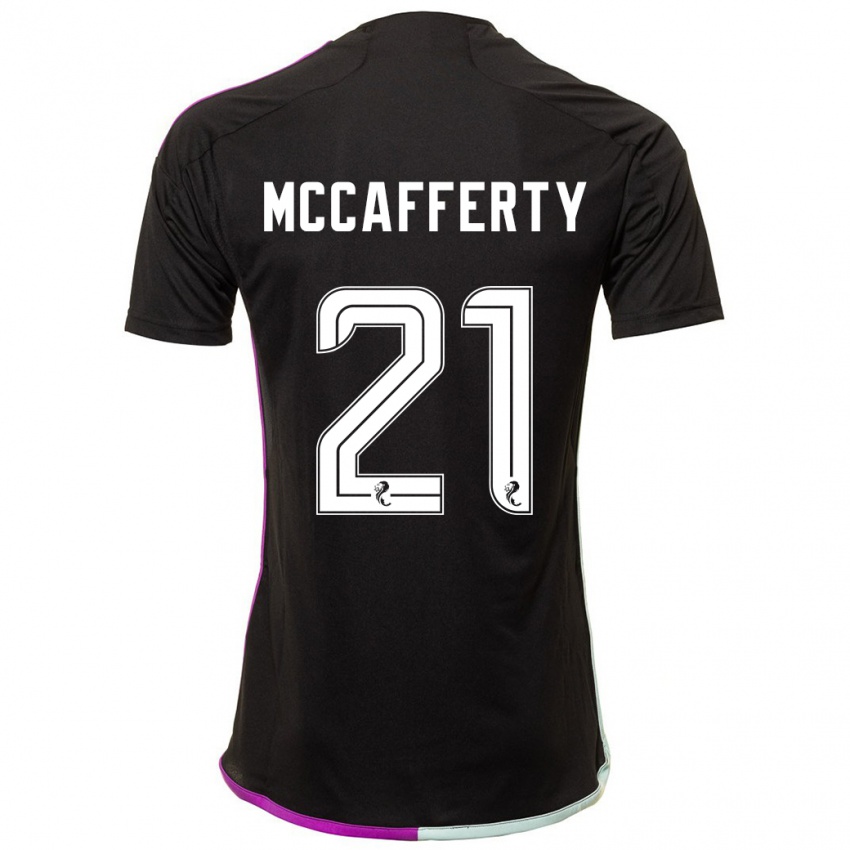 Damen Eirinn Mccafferty #21 Schwarz Auswärtstrikot Trikot 2023/24 T-Shirt Österreich