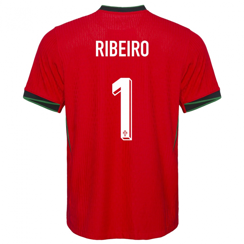 Kinder Portugal Goncalo Ribeiro #1 Rot Heimtrikot Trikot 24-26 T-Shirt Österreich