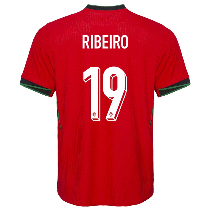 Kinder Portugal Rodrigo Ribeiro #19 Rot Heimtrikot Trikot 24-26 T-Shirt Österreich