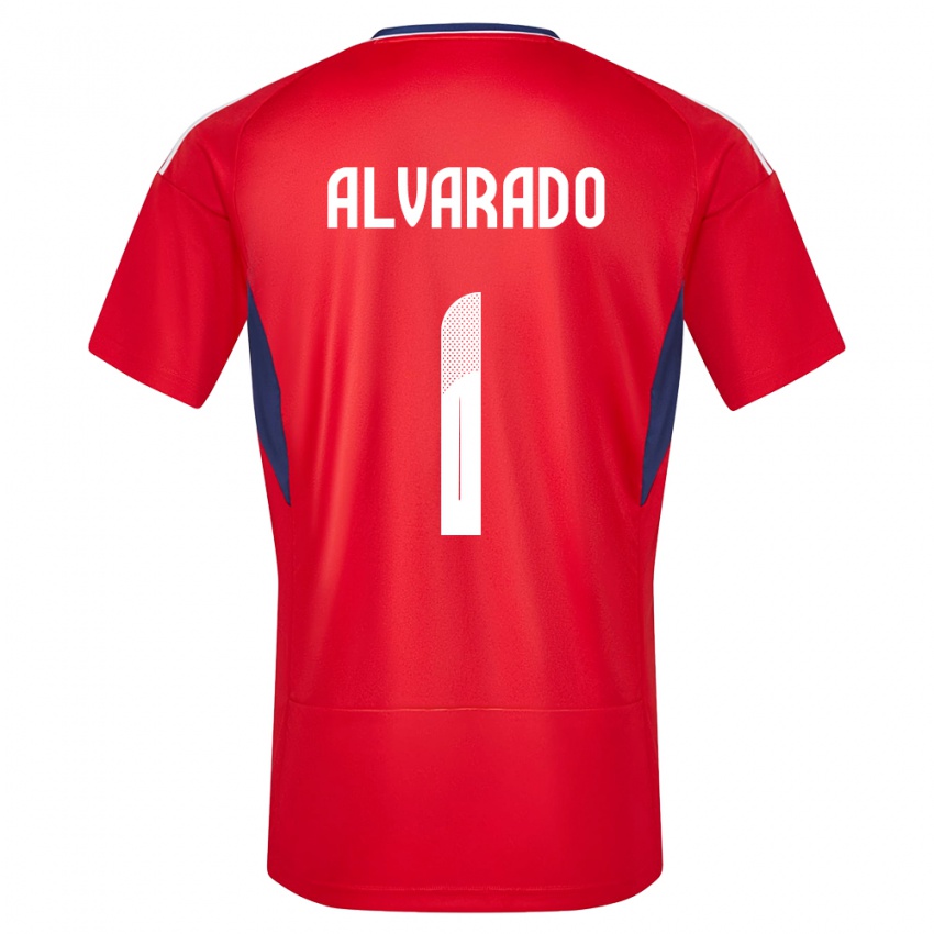 Damen Costa Rica Esteban Alvarado #1 Rot Heimtrikot Trikot 24-26 T-Shirt Österreich