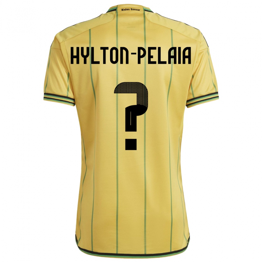 Damen Jamaika Jayda Hylton-Pelaia #0 Gelb Heimtrikot Trikot 24-26 T-Shirt Österreich