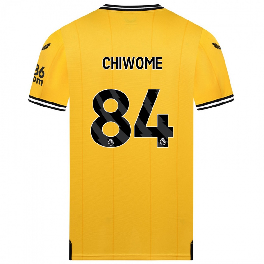 Kinder Leon Chiwome #84 Gelb Heimtrikot Trikot 2023/24 T-Shirt Österreich