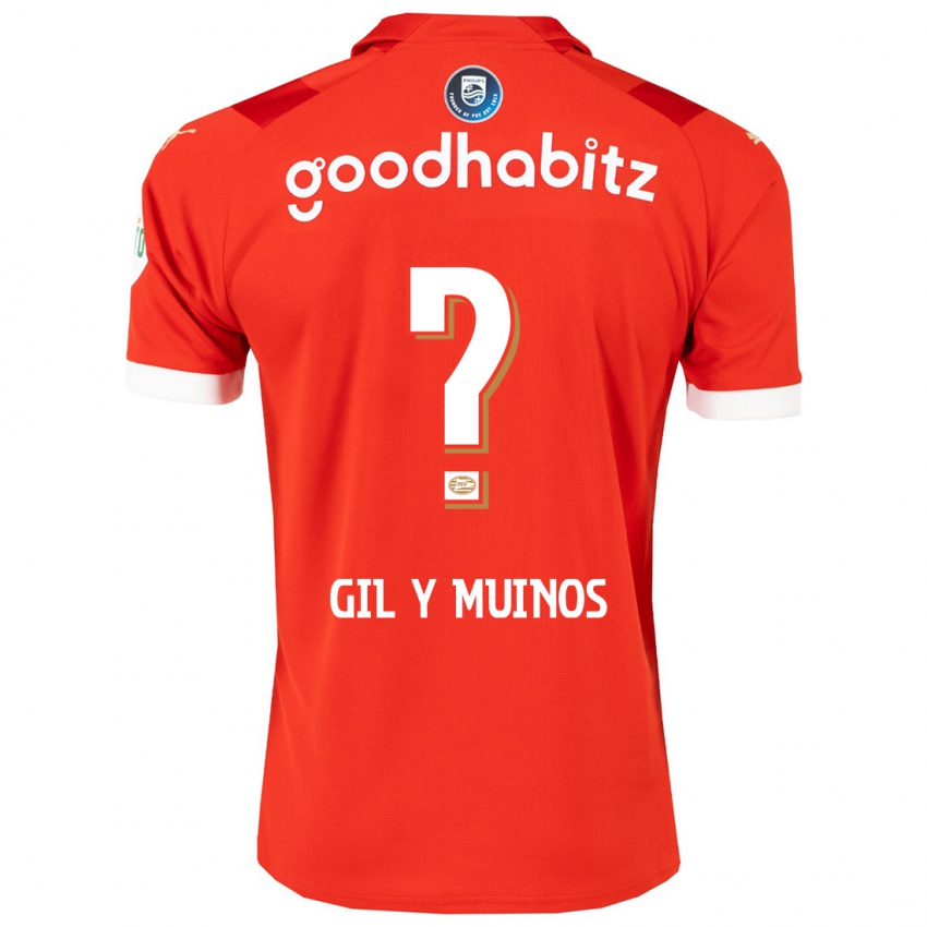 Kinder Yael Gil Y Muinos #0 Rot Heimtrikot Trikot 2023/24 T-Shirt Österreich