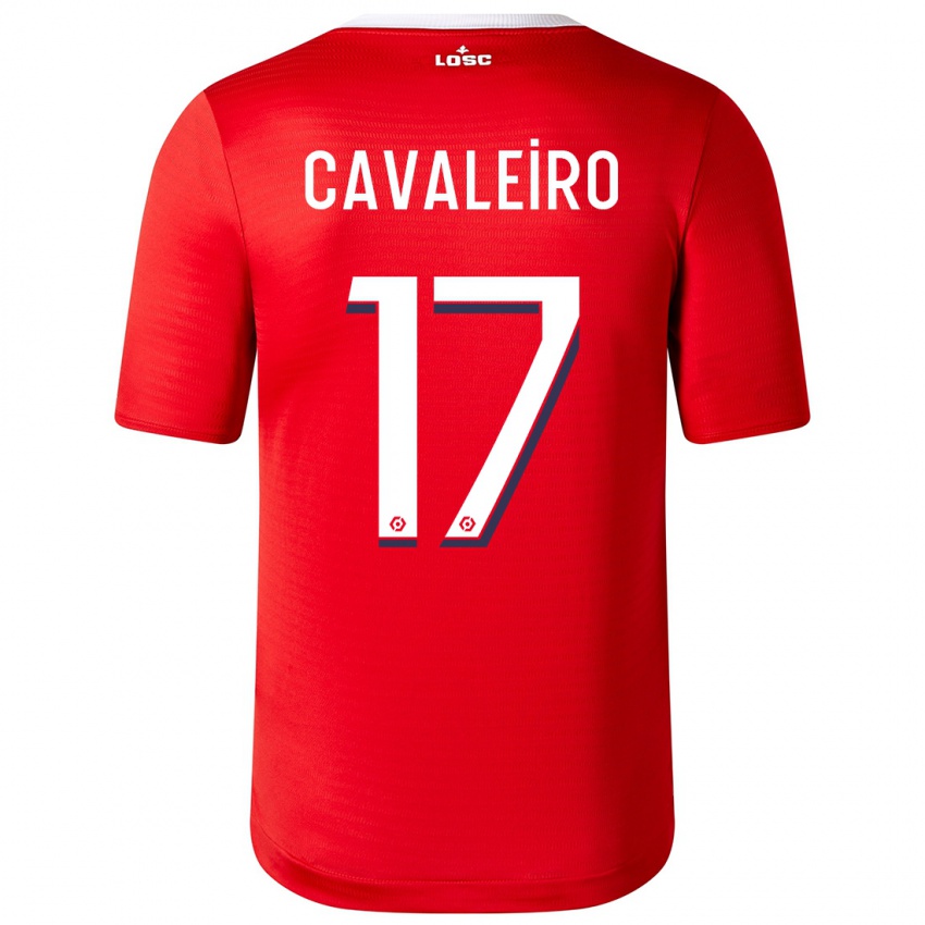 Kinder Ivan Cavaleiro #17 Rot Heimtrikot Trikot 2023/24 T-Shirt Österreich
