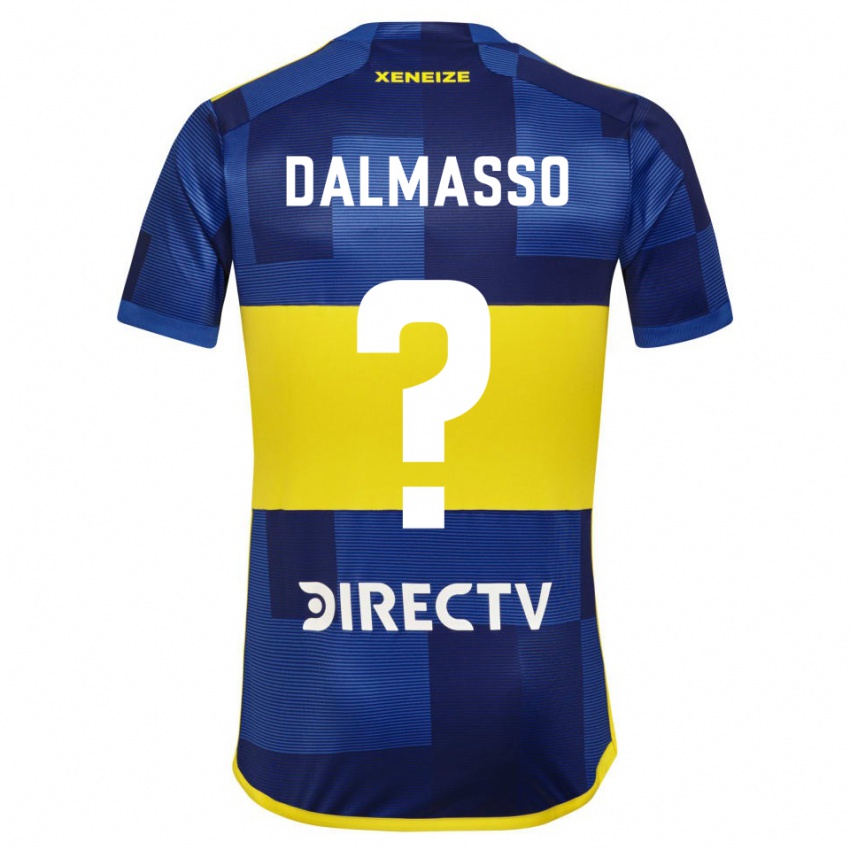 Kinder Santiago Dalmasso #0 Dunkelblau Gelb Heimtrikot Trikot 2023/24 T-Shirt Österreich