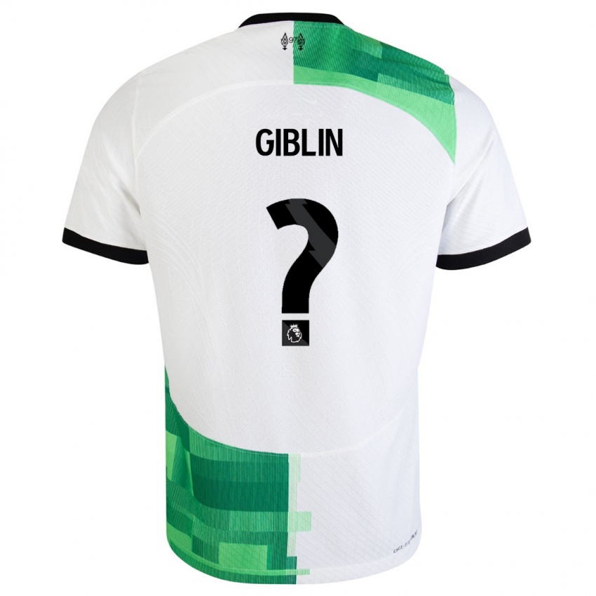 Kinder Nathan Giblin #0 Weiß Grün Auswärtstrikot Trikot 2023/24 T-Shirt Österreich
