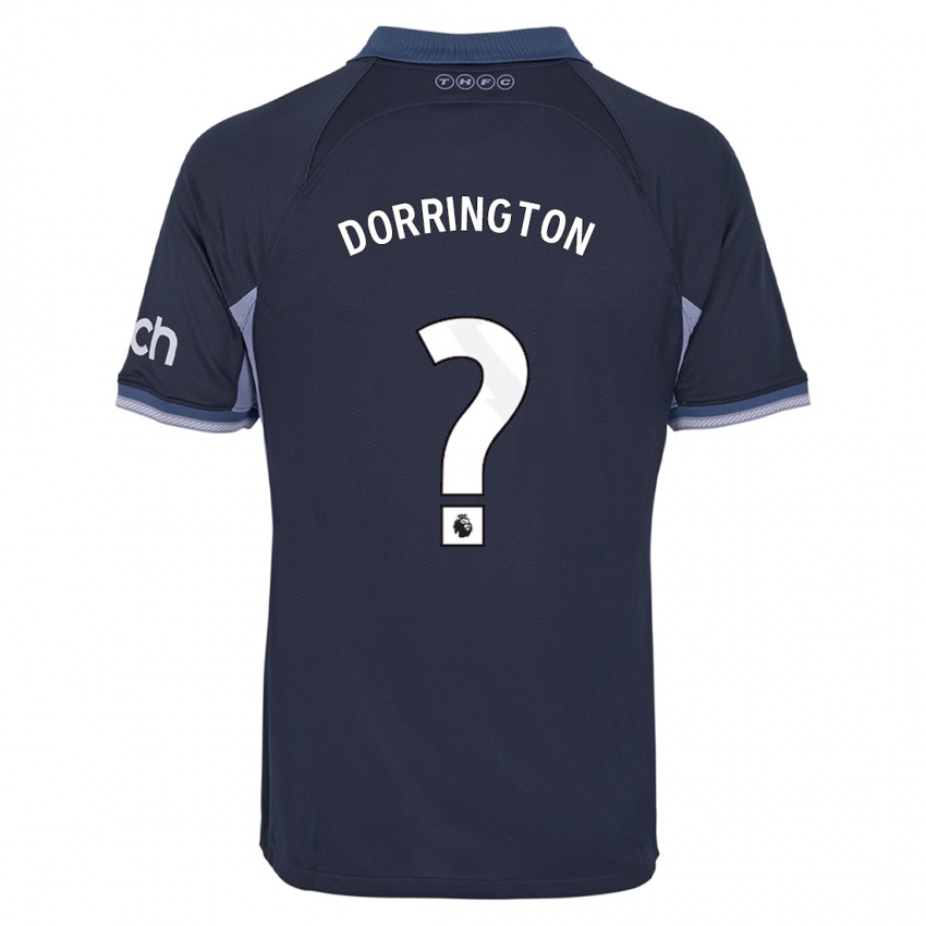 Kinder Alfie Dorrington #0 Dunkelblau Auswärtstrikot Trikot 2023/24 T-Shirt Österreich