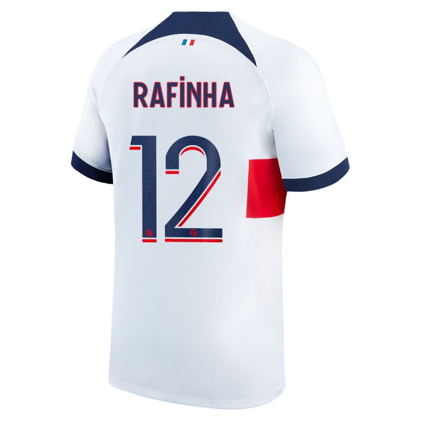 Kinder Rafinha #12 Weiß Auswärtstrikot Trikot 2023/24 T-Shirt Österreich