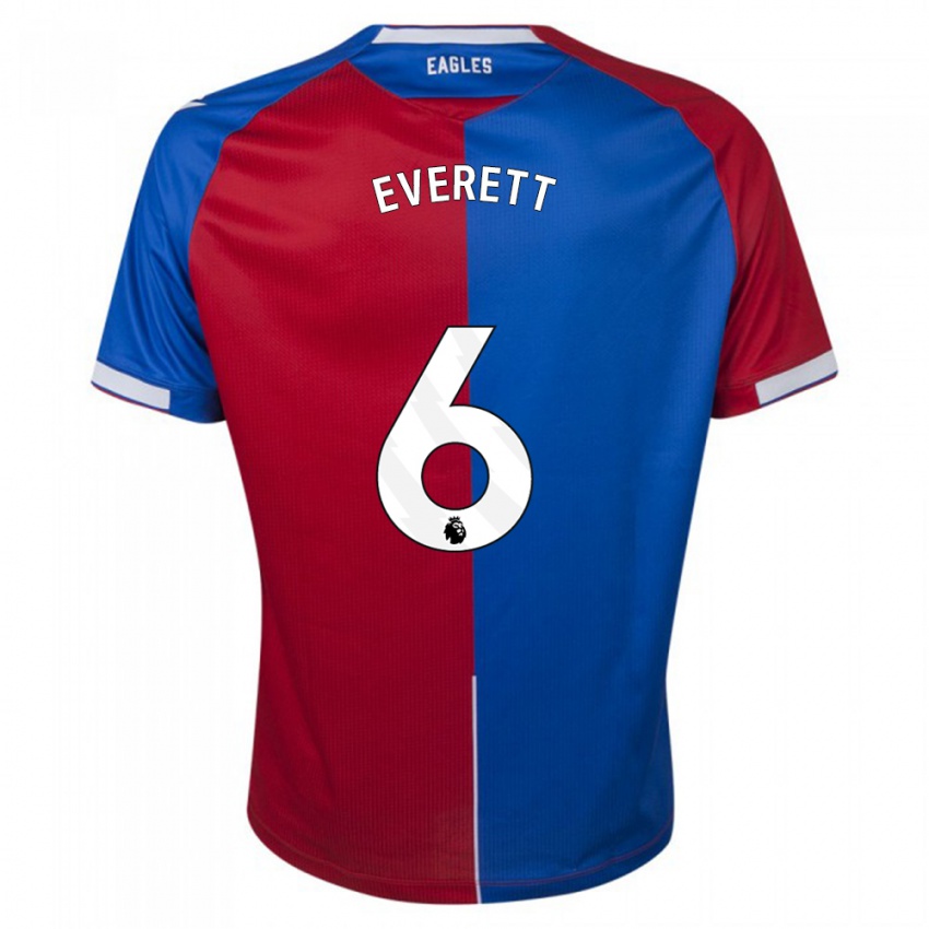 Herren Aimee Everett #6 Rot Blau Heimtrikot Trikot 2023/24 T-Shirt Österreich