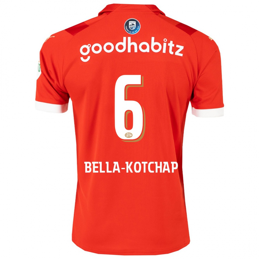 Herren Armel Bella-Kotchap #6 Rot Heimtrikot Trikot 2023/24 T-Shirt Österreich