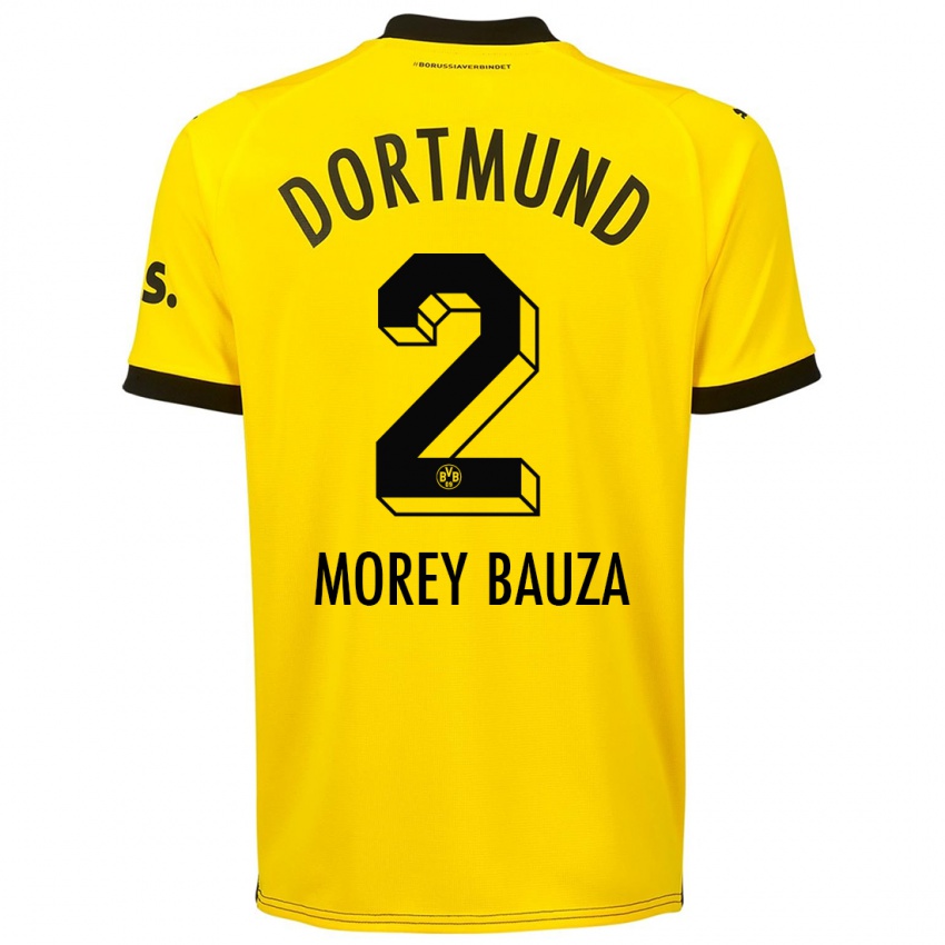 Herren Mateu Morey Bauza #2 Gelb Heimtrikot Trikot 2023/24 T-Shirt Österreich