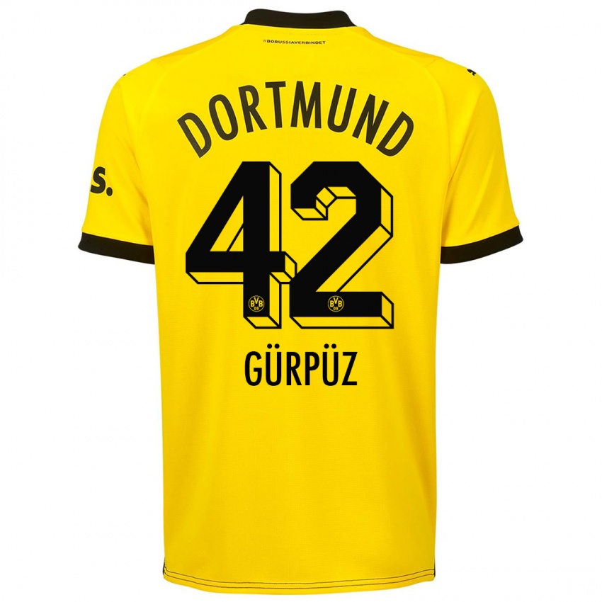 Herren Goktan Gurpuz #42 Gelb Heimtrikot Trikot 2023/24 T-Shirt Österreich