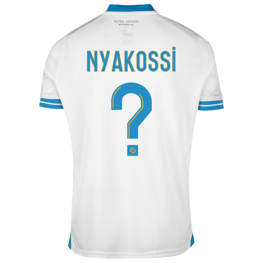 Herren Roggerio Nyakossi #0 Weiß Heimtrikot Trikot 2023/24 T-Shirt Österreich