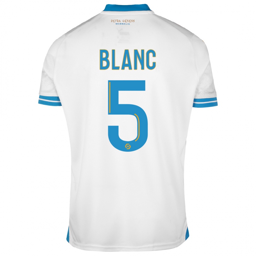 Herren Amandine Blanc #5 Weiß Heimtrikot Trikot 2023/24 T-Shirt Österreich