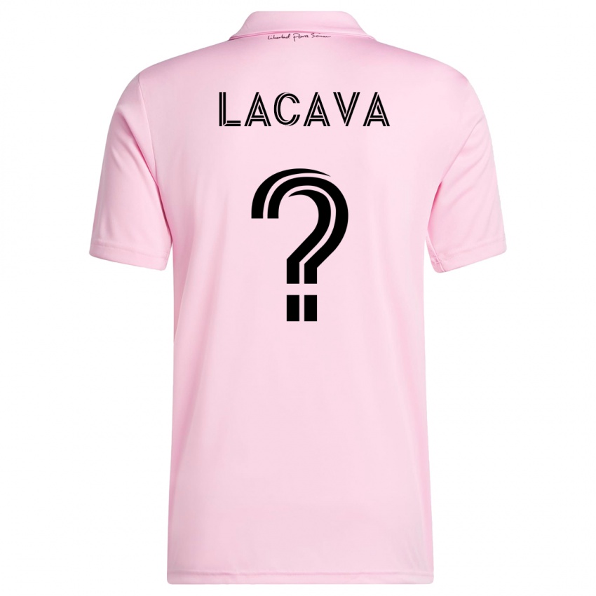 Herren Jake Lacava #0 Rosa Heimtrikot Trikot 2023/24 T-Shirt Österreich