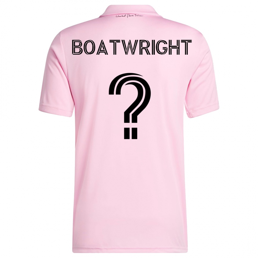Herren Israel Boatwright #0 Rosa Heimtrikot Trikot 2023/24 T-Shirt Österreich