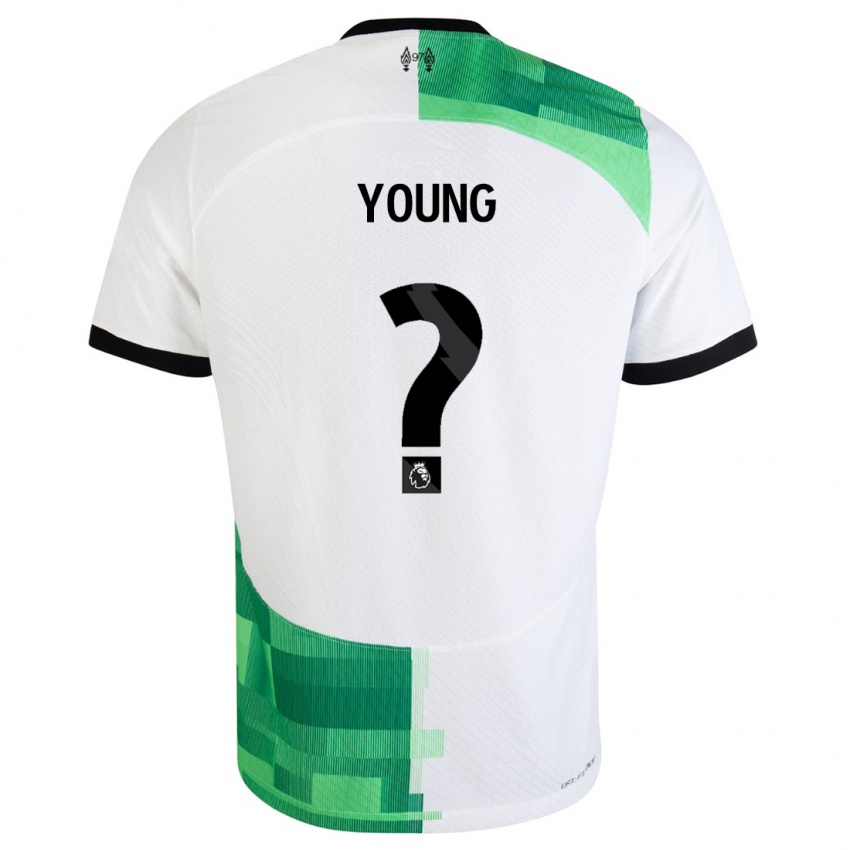 Herren Ranel Young #0 Weiß Grün Auswärtstrikot Trikot 2023/24 T-Shirt Österreich