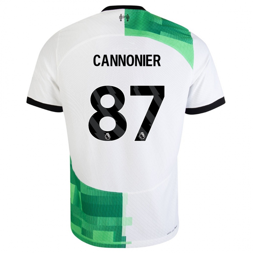 Herren Oakley Cannonier #87 Weiß Grün Auswärtstrikot Trikot 2023/24 T-Shirt Österreich