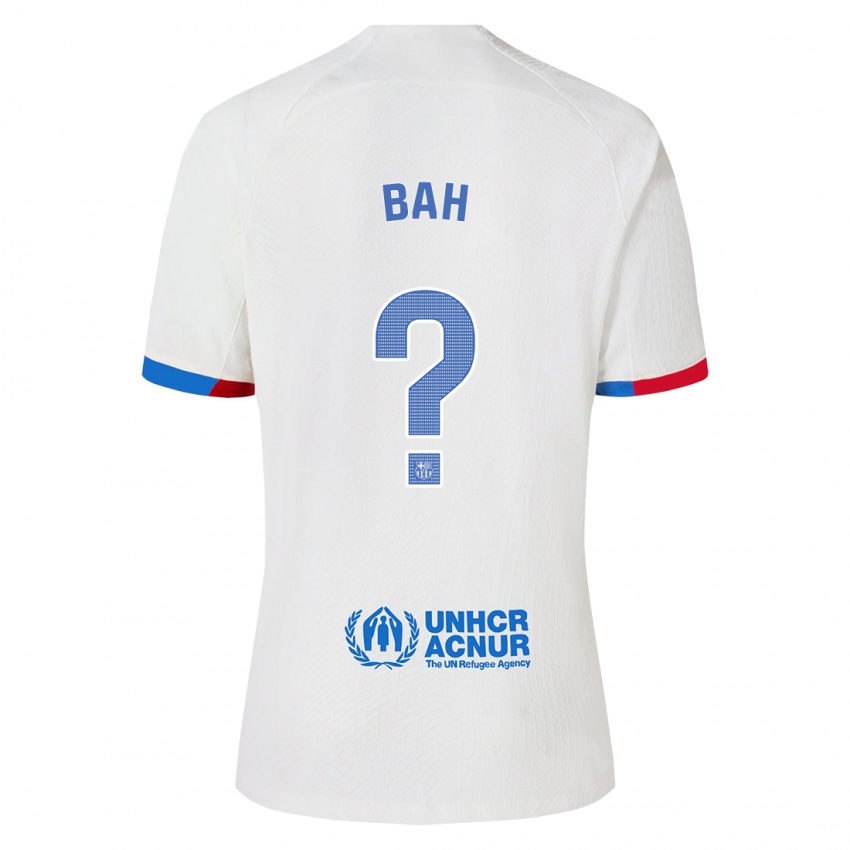 Herren Saidou Bah #0 Weiß Auswärtstrikot Trikot 2023/24 T-Shirt Österreich