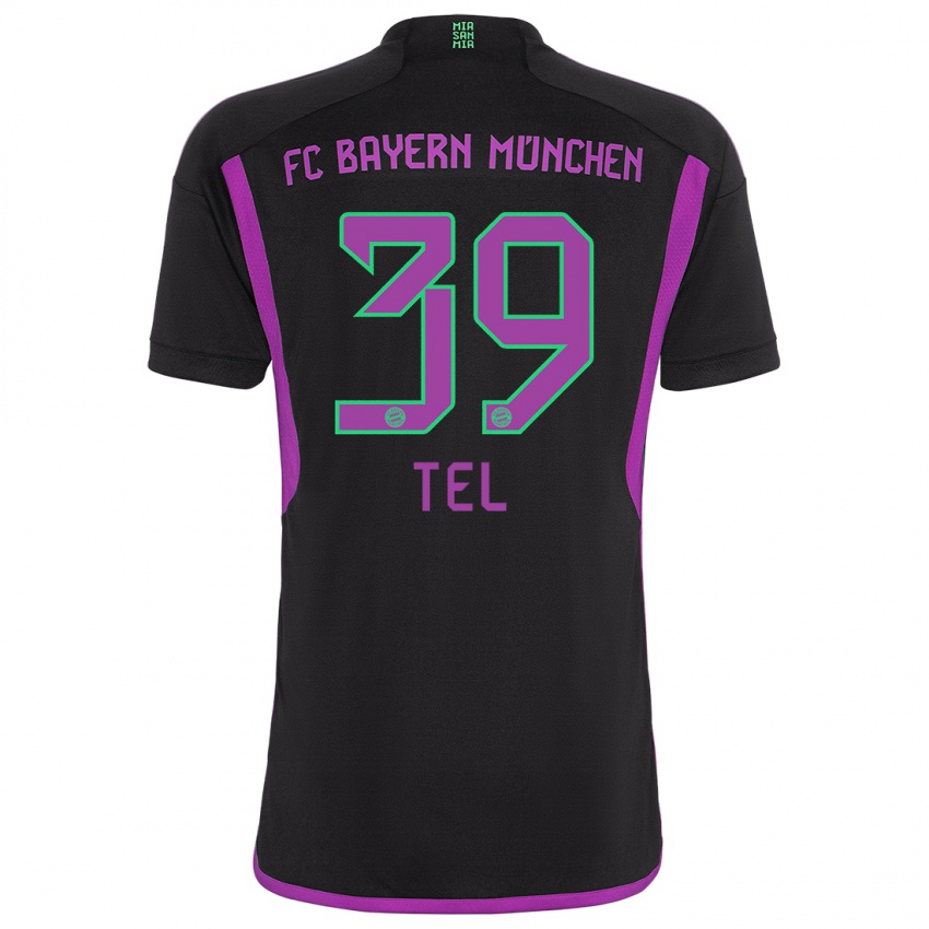 Herren Mathys Tel #39 Schwarz Auswärtstrikot Trikot 2023/24 T-Shirt Österreich