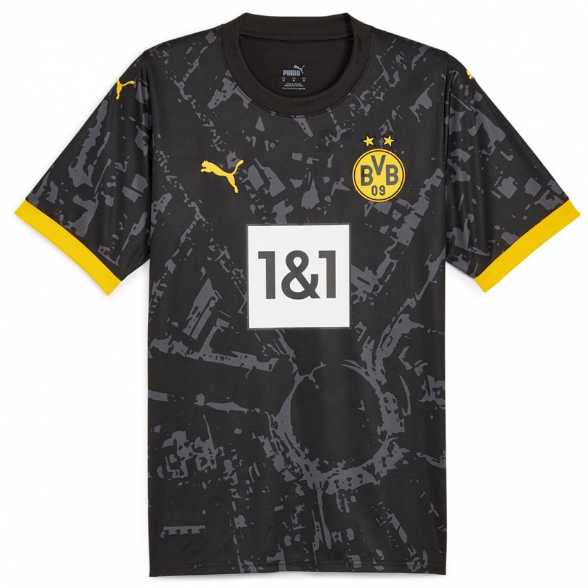 Herren Paul-Philipp Besong #22 Schwarz Auswärtstrikot Trikot 2023/24 T-Shirt Österreich