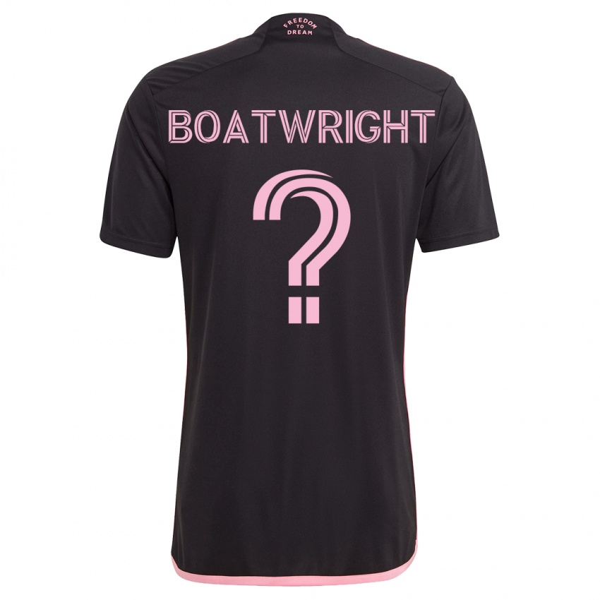 Herren Israel Boatwright #0 Schwarz Auswärtstrikot Trikot 2023/24 T-Shirt Österreich