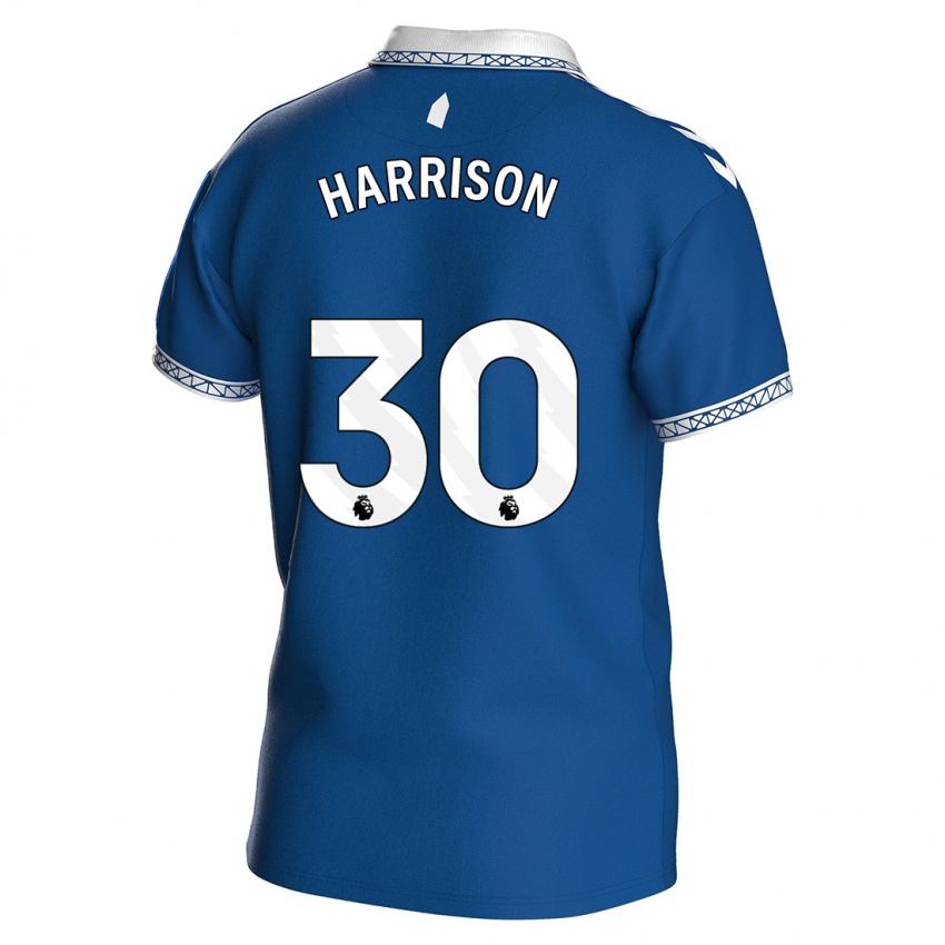 Damen Jack Harrison #30 Königsblau Heimtrikot Trikot 2023/24 T-Shirt Österreich