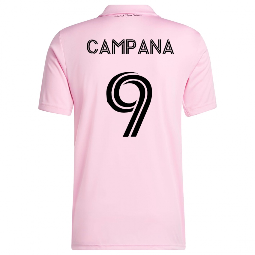 Damen Leonardo Campana #9 Rosa Heimtrikot Trikot 2023/24 T-Shirt Österreich