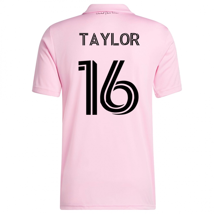 Damen Robert Taylor #16 Rosa Heimtrikot Trikot 2023/24 T-Shirt Österreich