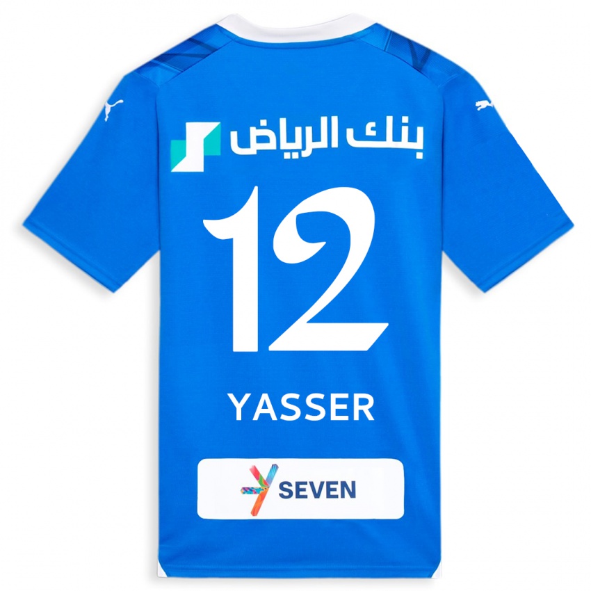 Damen Yasser Al-Shahrani #12 Blau Heimtrikot Trikot 2023/24 T-Shirt Österreich