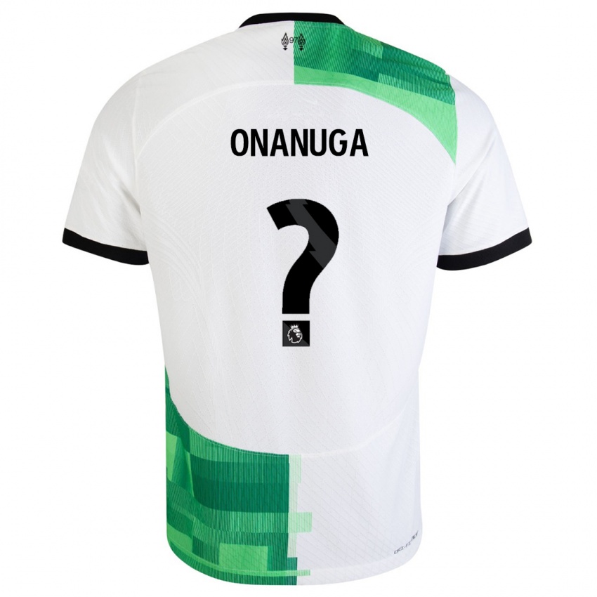 Damen Fola Onanuga #0 Weiß Grün Auswärtstrikot Trikot 2023/24 T-Shirt Österreich