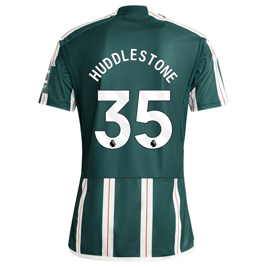 Damen Tom Huddlestone #35 Dunkelgrün Auswärtstrikot Trikot 2023/24 T-Shirt Österreich