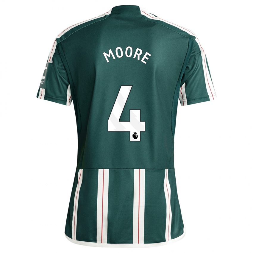 Damen Jade Moore #4 Dunkelgrün Auswärtstrikot Trikot 2023/24 T-Shirt Österreich