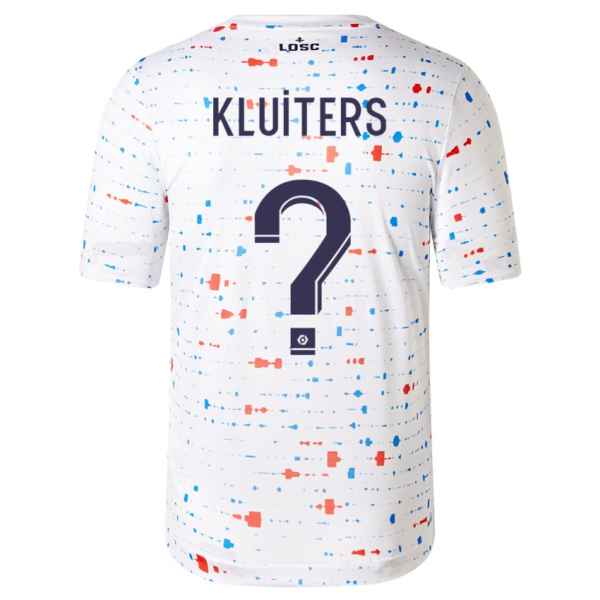Damen Luuk Kluiters #0 Weiß Auswärtstrikot Trikot 2023/24 T-Shirt Österreich