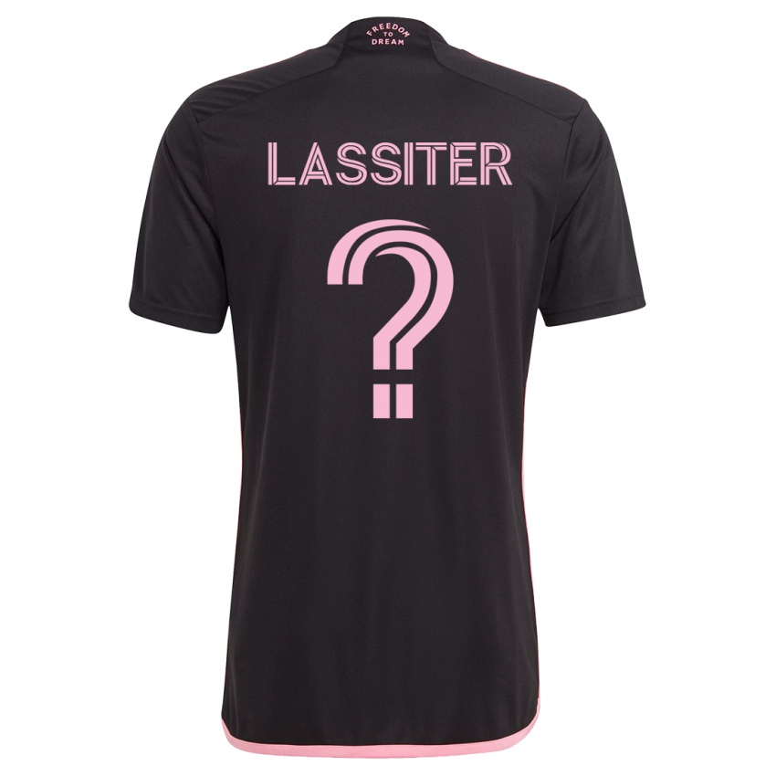 Damen Ariel Lassiter #0 Schwarz Auswärtstrikot Trikot 2023/24 T-Shirt Österreich