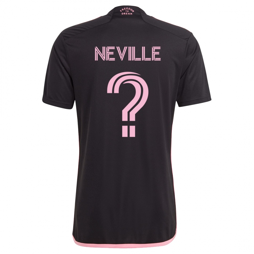 Damen Harvey Neville #0 Schwarz Auswärtstrikot Trikot 2023/24 T-Shirt Österreich