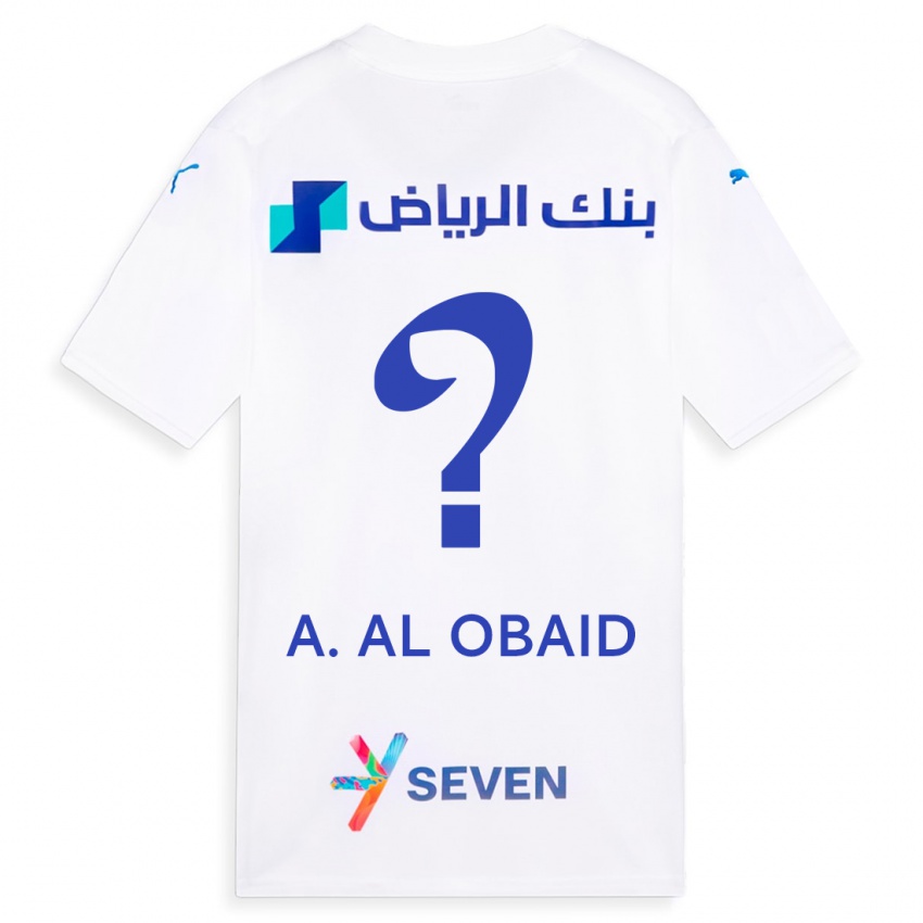 Damen Abdulrahman Al-Obaid #0 Weiß Auswärtstrikot Trikot 2023/24 T-Shirt Österreich
