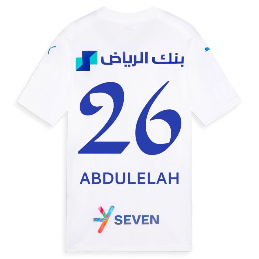 Damen Abdulelah Al-Malki #26 Weiß Auswärtstrikot Trikot 2023/24 T-Shirt Österreich