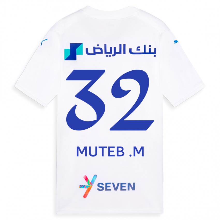 Damen Muteb Al-Mufarrij #32 Weiß Auswärtstrikot Trikot 2023/24 T-Shirt Österreich