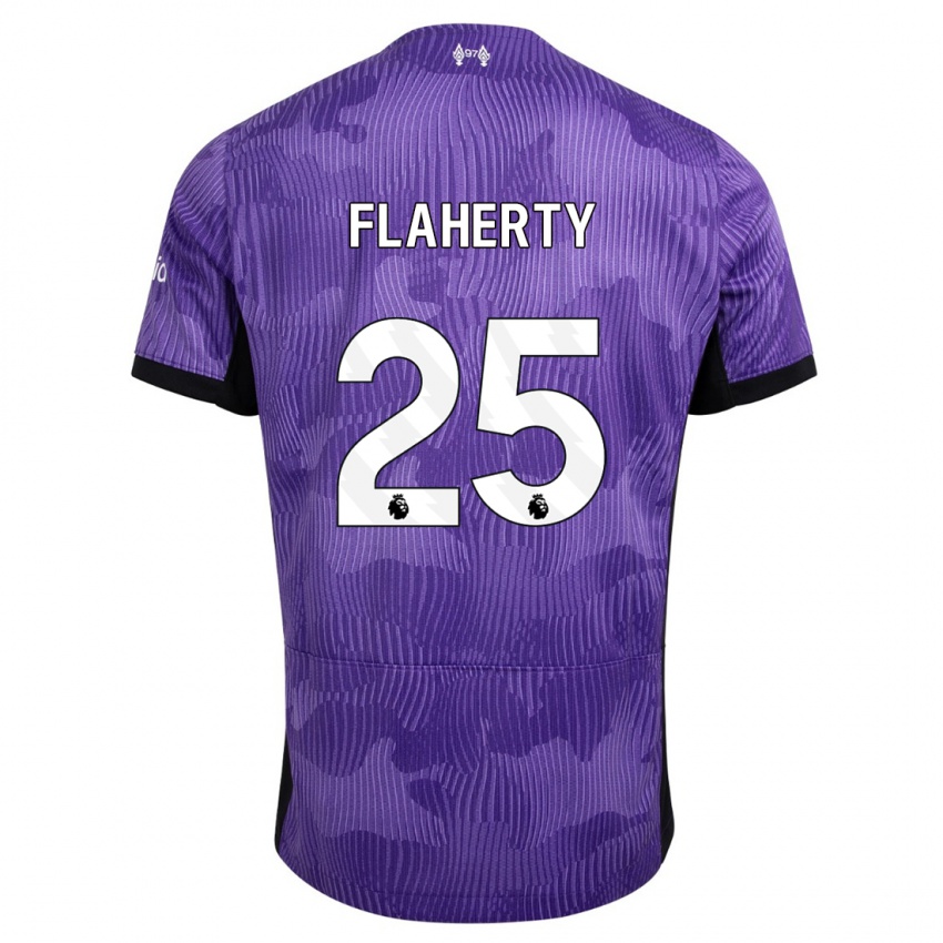 Damen Gilly Flaherty #25 Lila Ausweichtrikot Trikot 2023/24 T-Shirt Österreich