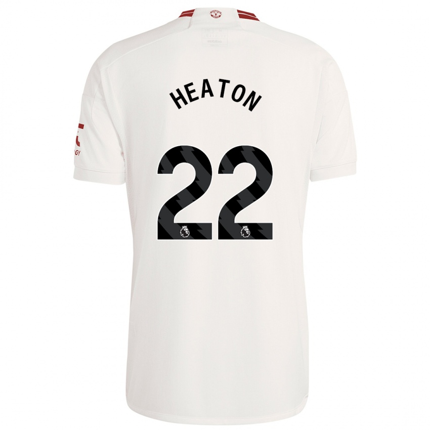 Damen Tom Heaton #22 Weiß Ausweichtrikot Trikot 2023/24 T-Shirt Österreich
