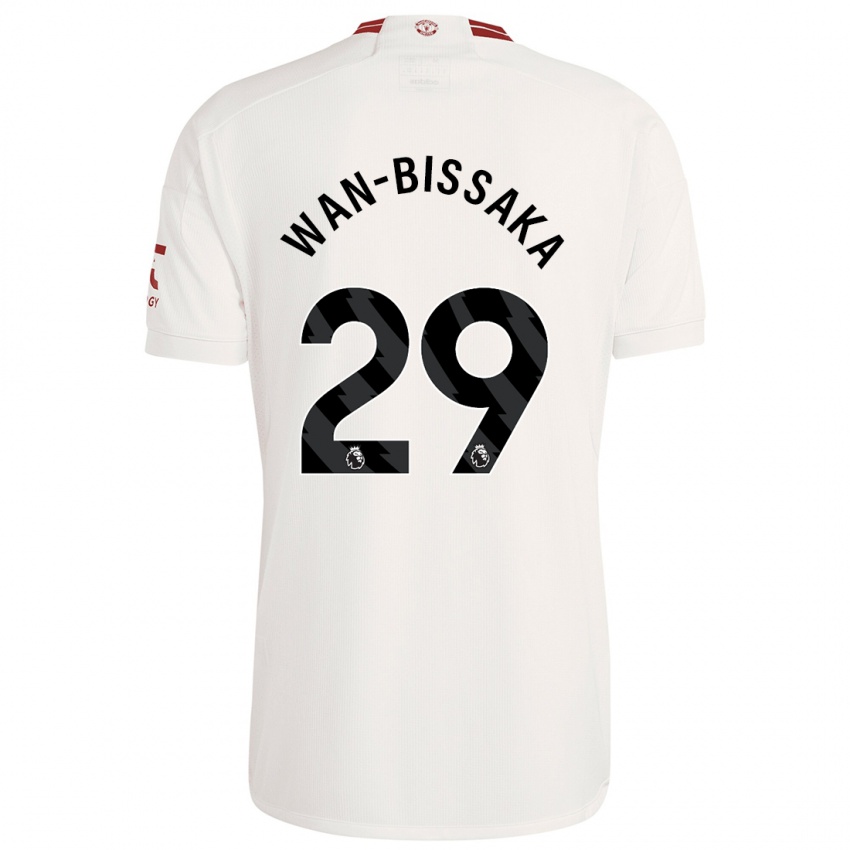 Damen Aaron Wan-Bissaka #29 Weiß Ausweichtrikot Trikot 2023/24 T-Shirt Österreich