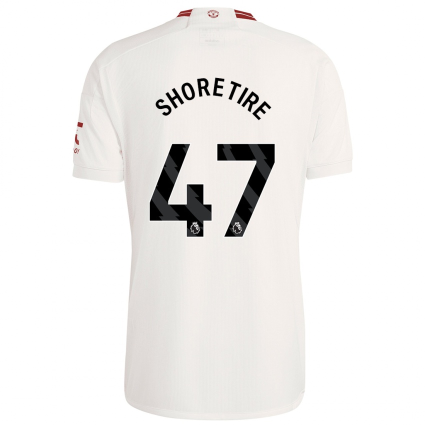 Damen Shola Shoretire #47 Weiß Ausweichtrikot Trikot 2023/24 T-Shirt Österreich