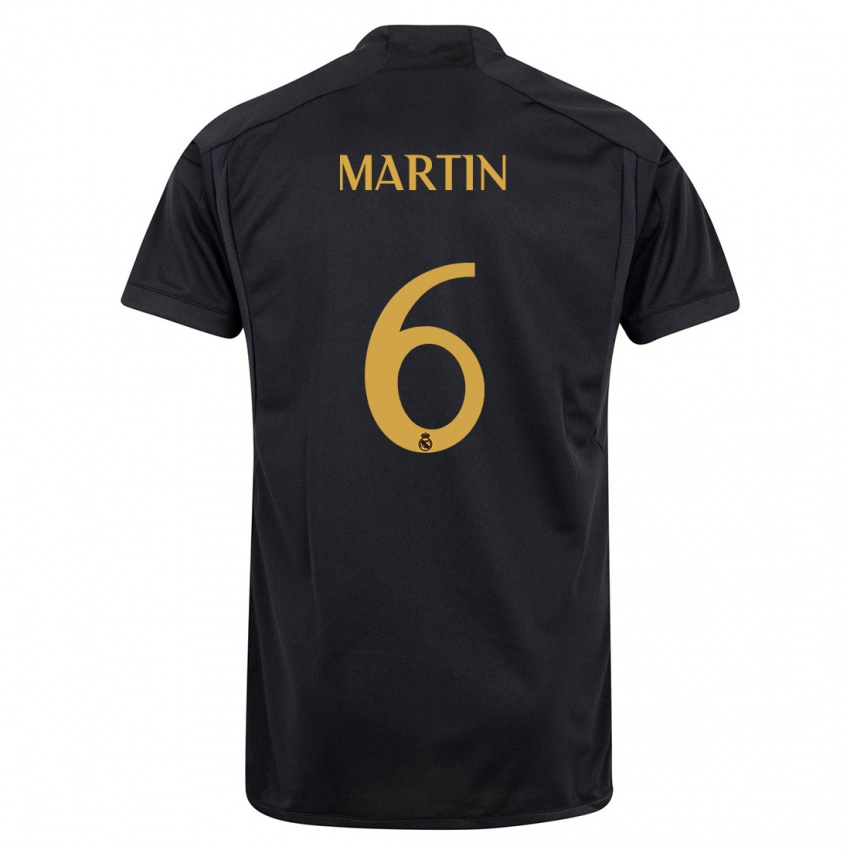 Damen Mario Martin #6 Schwarz Ausweichtrikot Trikot 2023/24 T-Shirt Österreich