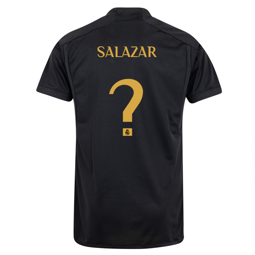 Damen Isra Salazar #0 Schwarz Ausweichtrikot Trikot 2023/24 T-Shirt Österreich