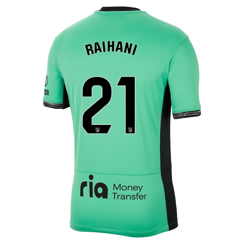 Damen Abde Raihani #21 Frühlingsgrün Ausweichtrikot Trikot 2023/24 T-Shirt Österreich