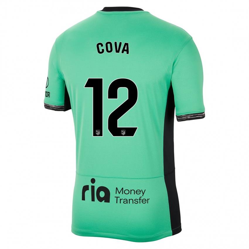 Damen Adrian Cova #12 Frühlingsgrün Ausweichtrikot Trikot 2023/24 T-Shirt Österreich