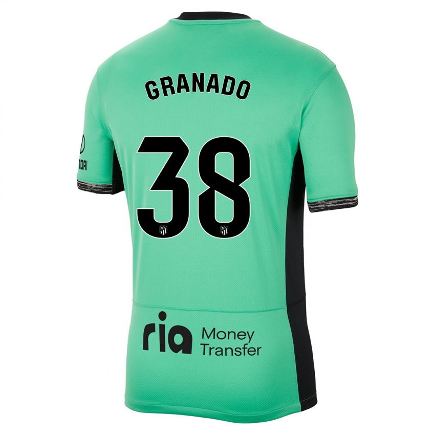 Damen Adrian Granado #38 Frühlingsgrün Ausweichtrikot Trikot 2023/24 T-Shirt Österreich