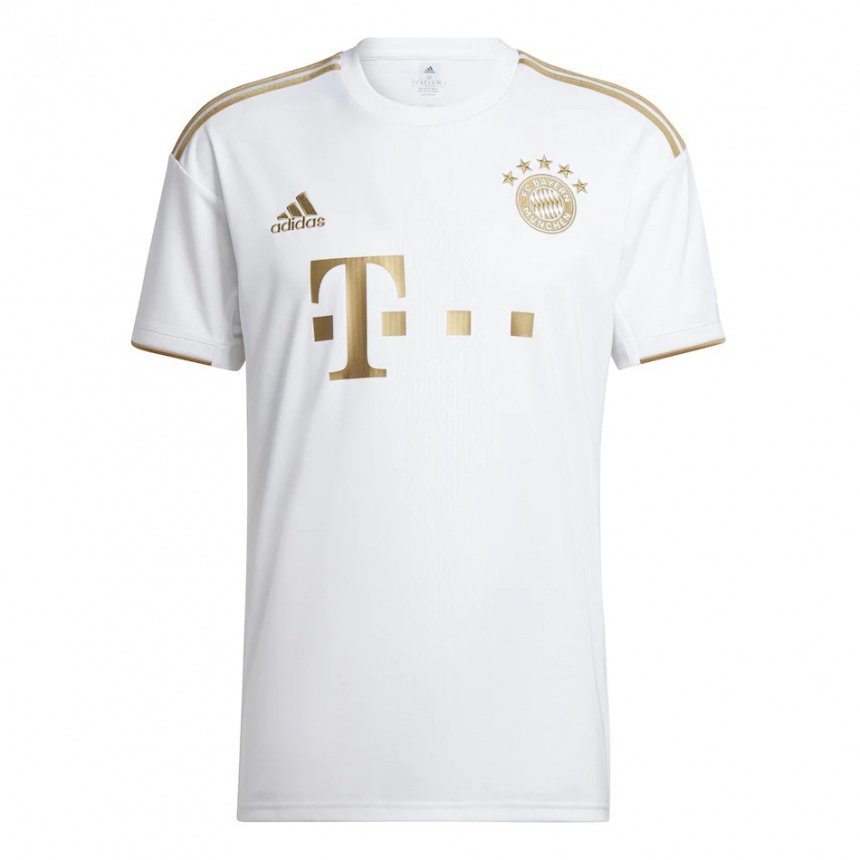 Herren Luca Denk #6 Weißes Gold Auswärtstrikot Trikot 2022/23 T-shirt Österreich